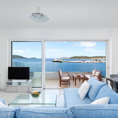 דירות Ágios Nikólaos Sea View Bliss 2Br Agios Getaway מראה חיצוני תמונה