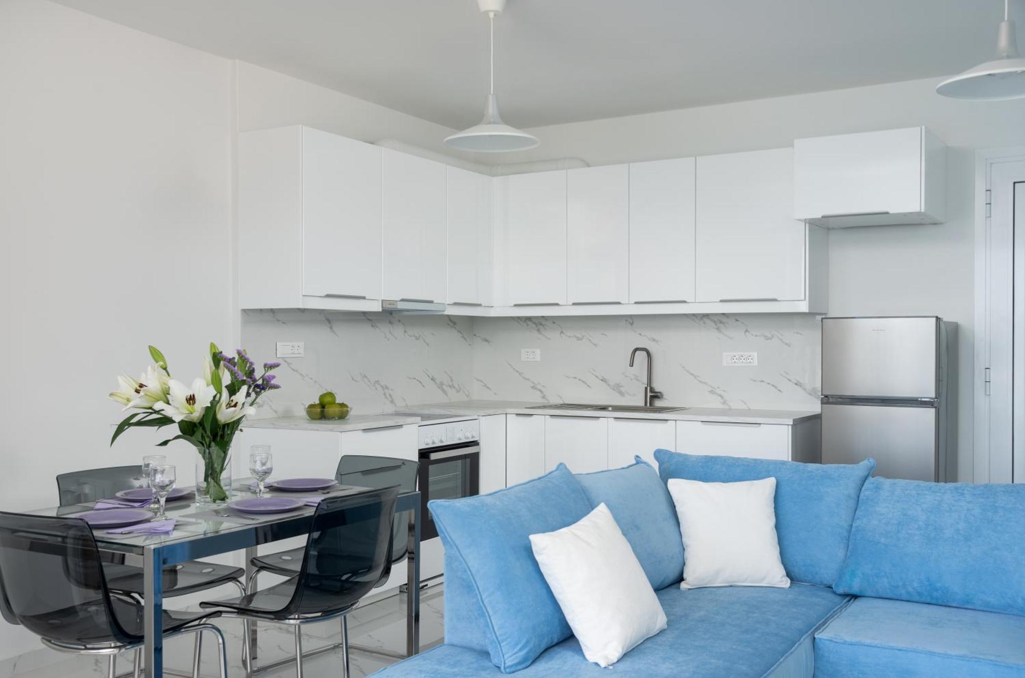 דירות Ágios Nikólaos Sea View Bliss 2Br Agios Getaway מראה חיצוני תמונה